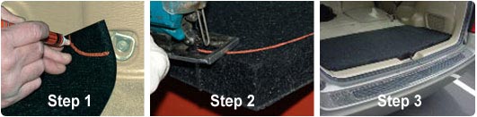 Rubber Cargo Wedge